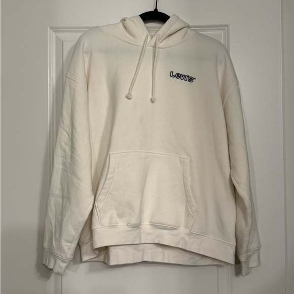 Levi's Tops - Levi's Graphic Everyday Hoodie Sweatshirt in Cream